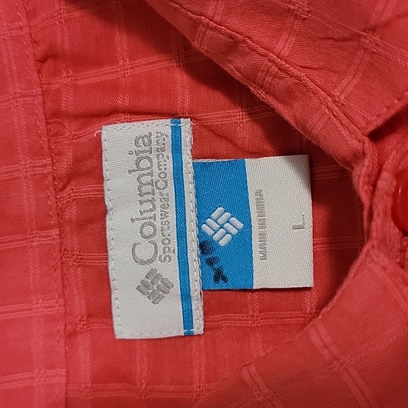 COLUMBIA PFG WOMENS LONG SLEEVE SHIRT/SIZE L. - Picture 11 of 12